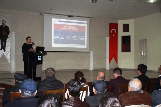 TKDK tarımsal hibe programları tanıtıldı