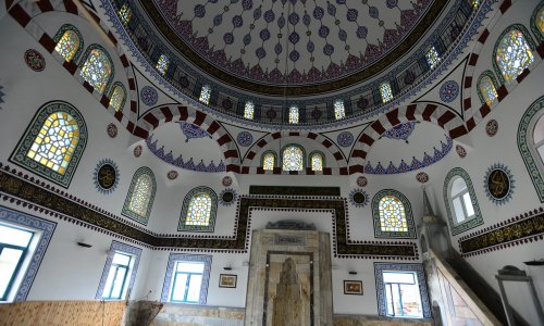 ÇUBUK’TA YANAN CAMİYE BÜYÜKŞEHİRİN ELİ DEĞDİ