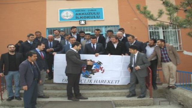 Oflu Gençlik Hareketi Derneği'nden Çubuk'ta Eğitime Destek