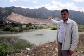 Mahalleliden Taş Ocağı Tepkisi