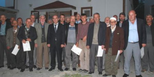 Çubuk'ta çiftçilere gübre kullanma eğitimi