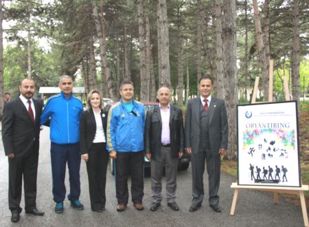 Çubuk'ta oryantiring turnuvası düzenlendi