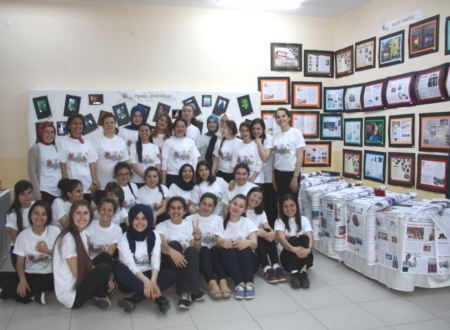 Çubuk'ta "Geleceğin Tasarımcıları İşbaşında" fotoğraf ve resim sergisi açıldı