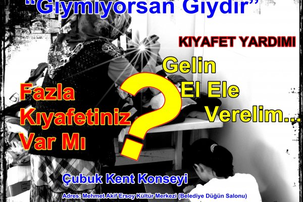 “Giymiyorsan Giydir” Kampanyası