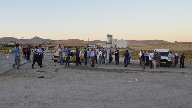 Kaza sonrası kavşak eylemi