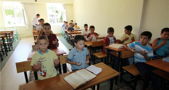 Çubuk'ta Şehitler İçin Okunan Hatimlerin Duası Yapıldı