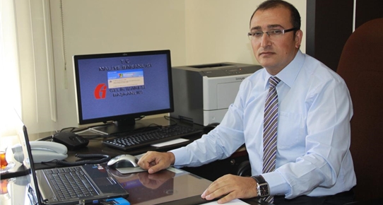 Çubuk Vergi Dairesi Müdürü Şahin görevine başladı