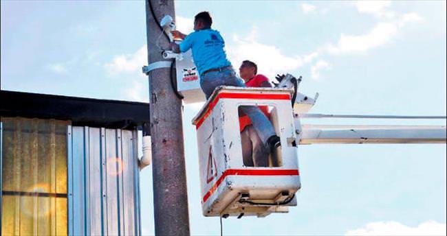 Çubuk Sanayi Sitesi'ne 18 güvenlik kamerası