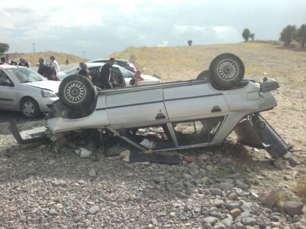 Çubuk'ta trafik kazası: 1 yaralı