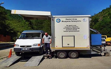 Seyyar TÜVTÜRK Araç Muayene İstasyonu Geliyor