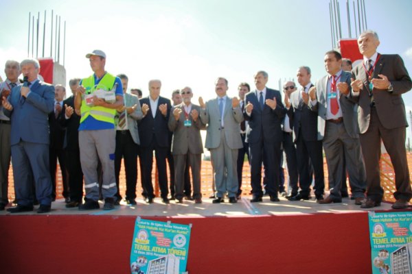 Çubuk'ta Suffa Yatılı Hafızlık Kuran Kursu'nun temeli atıldı