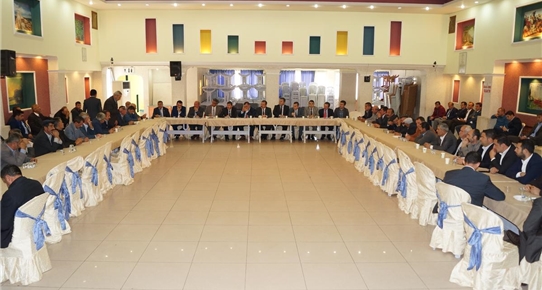 Çubuk Belediye Başkanı Acehan, muhtarlarla bir araya geldi