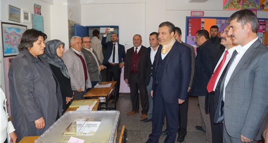 Çubuk sandık başında