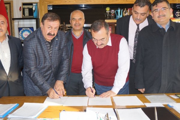 Çubuk Belediyesi’nde SDS sözleşmesi imzalandı