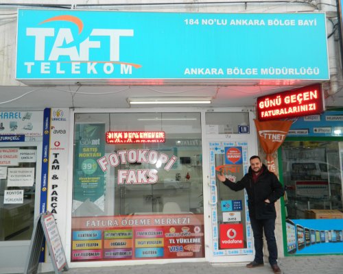 TAFT ÖDEME MERKEZİ ÇUBUKLULARIN HİZMETİNDE...