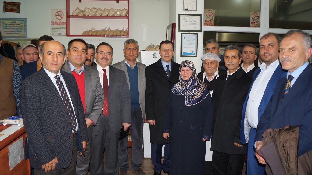 İşler, Çubuk'ta İş Adamlarıyla Buluştu