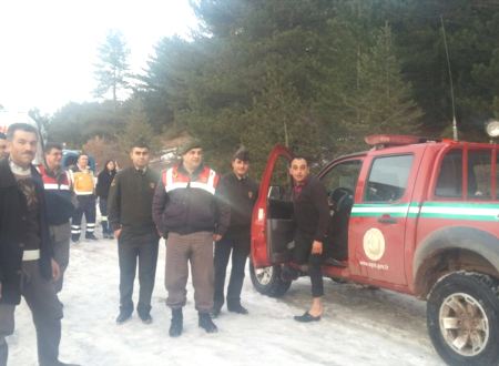 Kaybolan Haritacıları Ormancılar Kurtardı