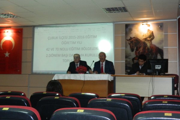 EĞİTİM BÖLGELERİ DANIŞMA KURULU TOPLANTISI YAPILDI