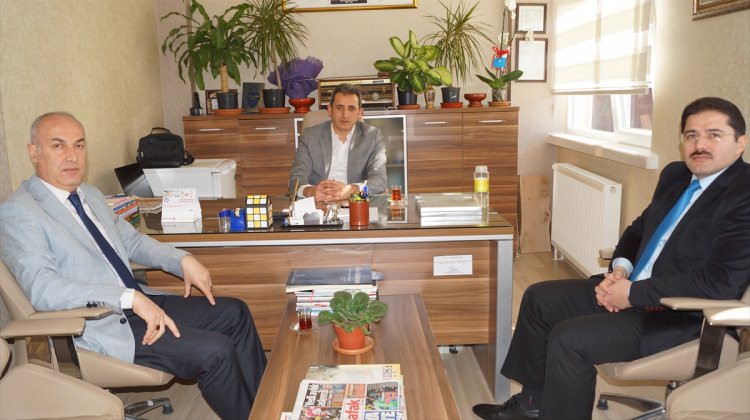 YBÜ Sağlık Hizmetleri MYO Müdürü Ateş, Özdemir'i ziyaret etti