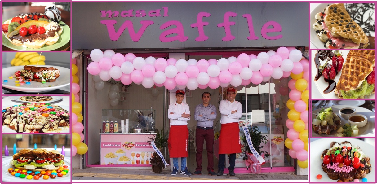 Çubuk’a Yeni Bir Tat Getiren MASAL WAFFLE Açıldı.
