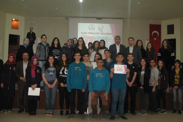 Çubuk’ta liseler arası bilgi yarışması