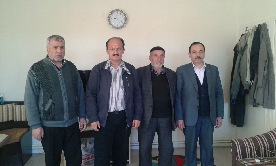 ŞEHİT JANDARMA UZMAN ÇAVUŞ YILDIRIM OFLAZ'IN AMCASINA ZİYARET