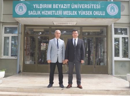 Çubuk Kaymakamı Şahin'den YBÜ'ye Ziyaret