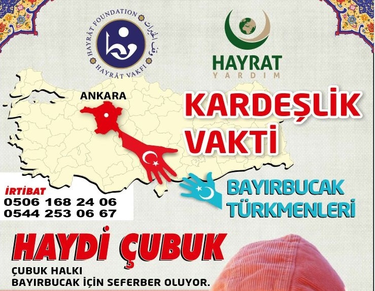 HAYRAT İNSANİ YARDIM DERNEĞİNDEN KAMPANYA