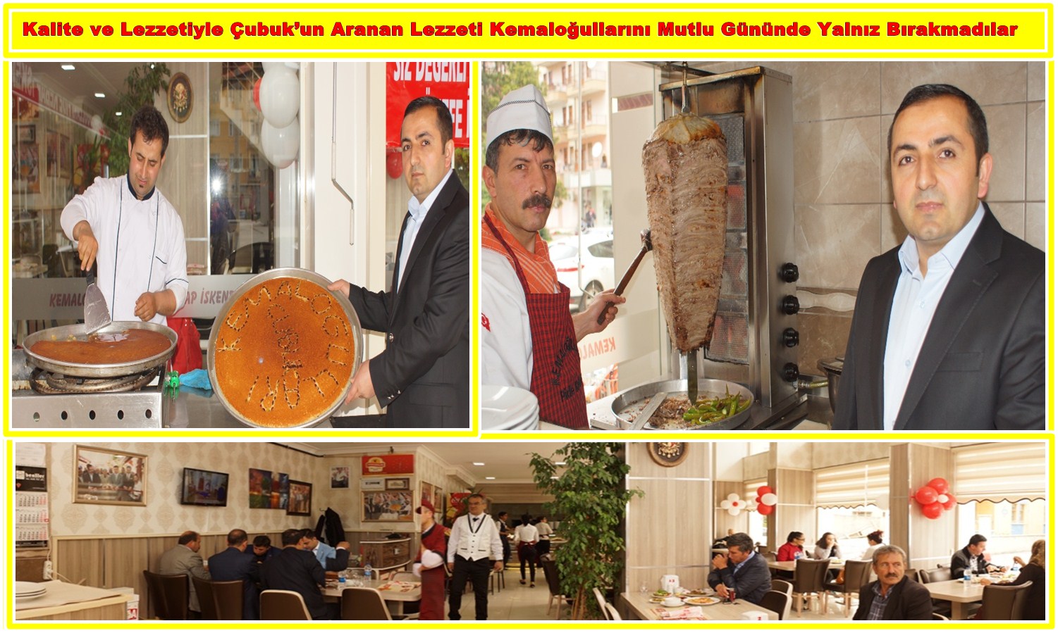 LEZZET DÜŞKÜNLERİ KEMALOĞULLARI’NA AKIN ETTİ