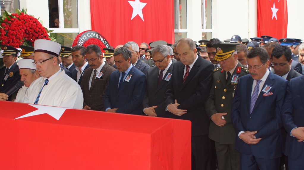 Çubuk Şehidini Uğurladı