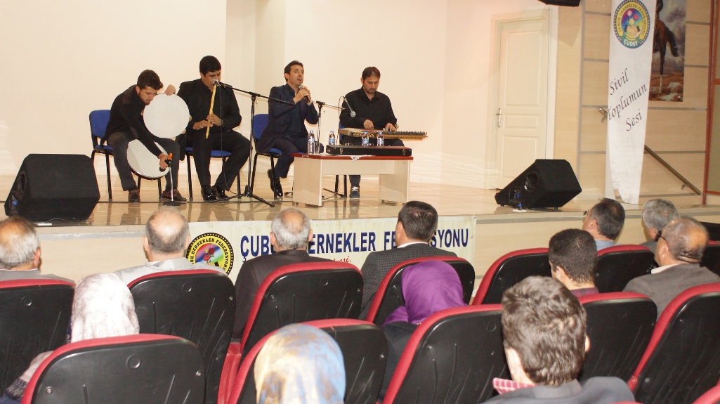 Çubuk'ta tasavvuf musikisi konseri ve şiir dinletisi