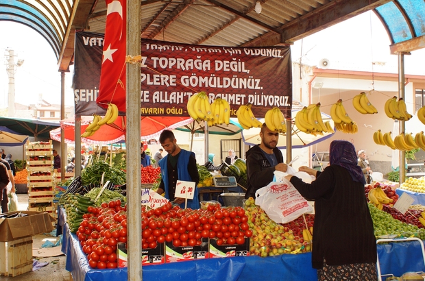 PAZARCILARDAN TERÖRE TEPKİ