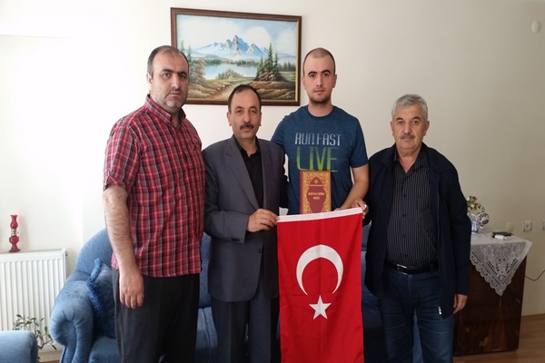 Terör Mağdurları Derneği Üyelerinden Gaziye Ziyaret