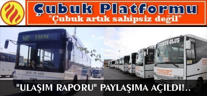 EGO’DAN PLATFORM’UN “ULAŞIM RAPORU’NA CEVAP...