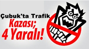 Ankara Bulvarında Araç Devrildi: 4 Yaralı