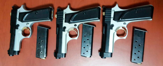 Çubuk'ta Ruhsatsız Tabanca Ele Geçirildi