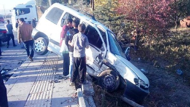 Trafik kazası: 5 yaralı