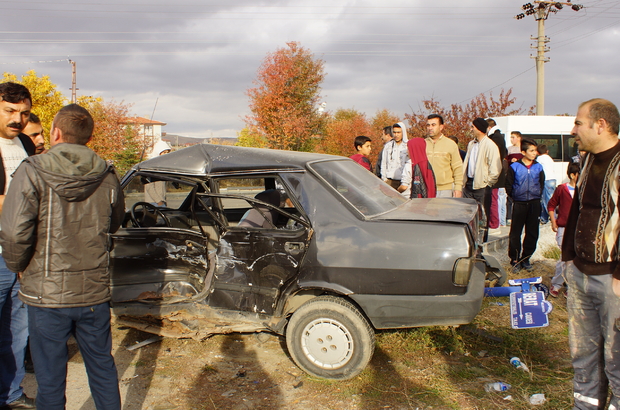 Çubuk'ta trafik kazası: 6 yaralı