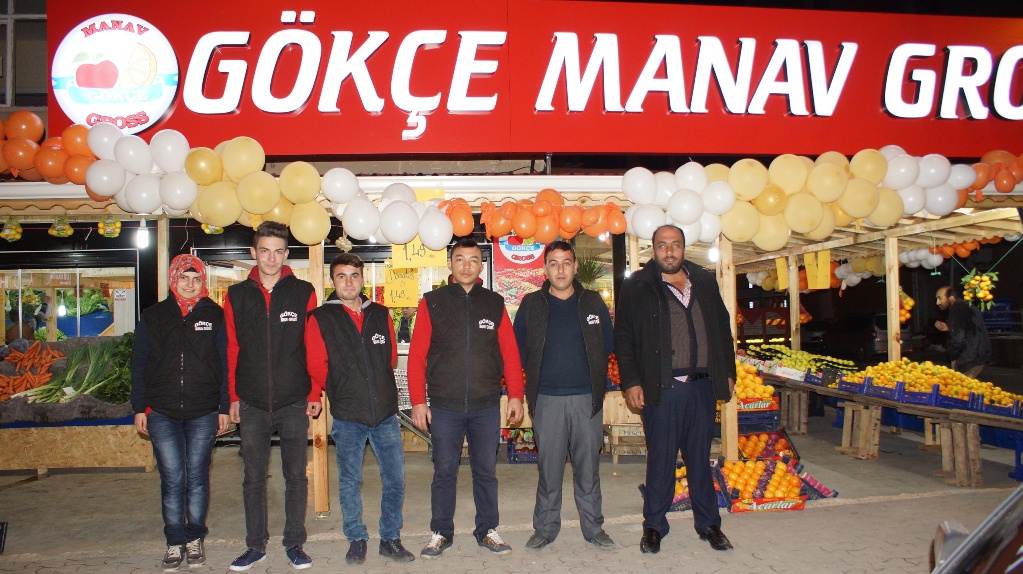 Hayırlı Olsun Çubuk Gökçe Manav Gross Açıldı