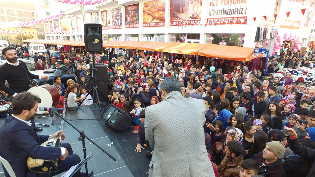 Çubuk Sosyete Pazarı İbocan İle Muhteşem Bir Açılış Yaptı