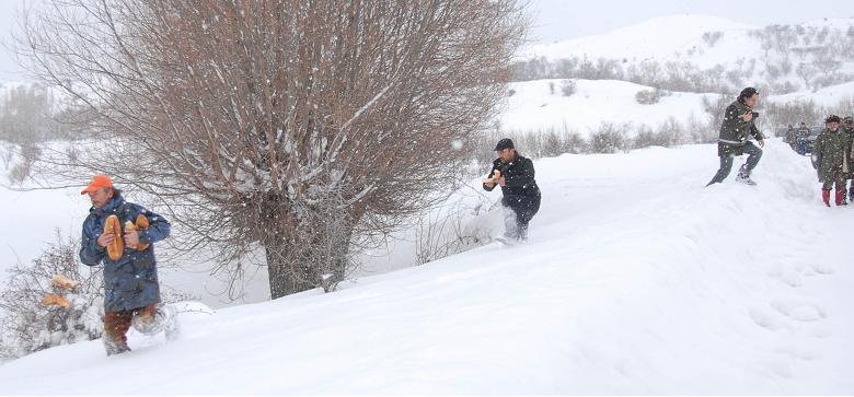 Çubuk'ta kış