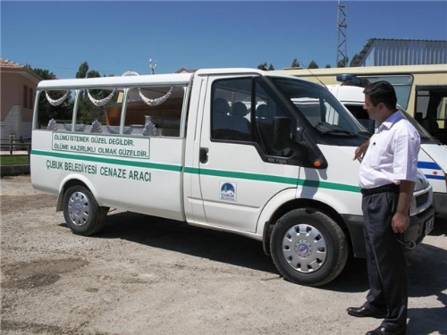 Çubuk'ta cenaze hizmetleri