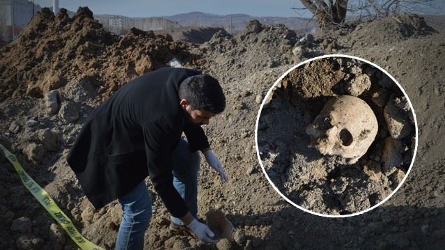 Topraktan Kafatası Çıktı!