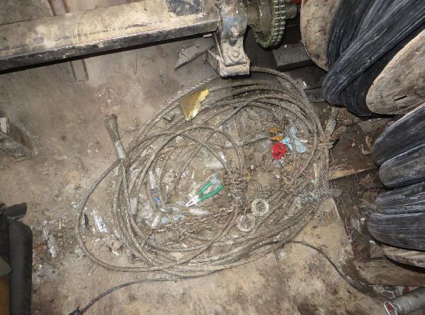 Çubuk'ta Kablo Hırsızlığı Operasyonu