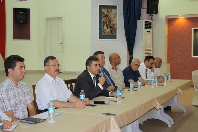 Kaymakam Çenet'ten Değerlendirme Toplantısı