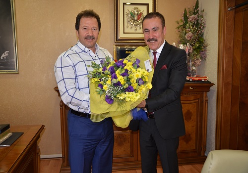 AHİD Başkanı Yaman’dan Yiğiner’e Ziyaret