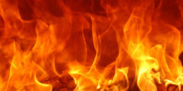 Çubuk'ta Belediyeye Ait Depoda Yangın