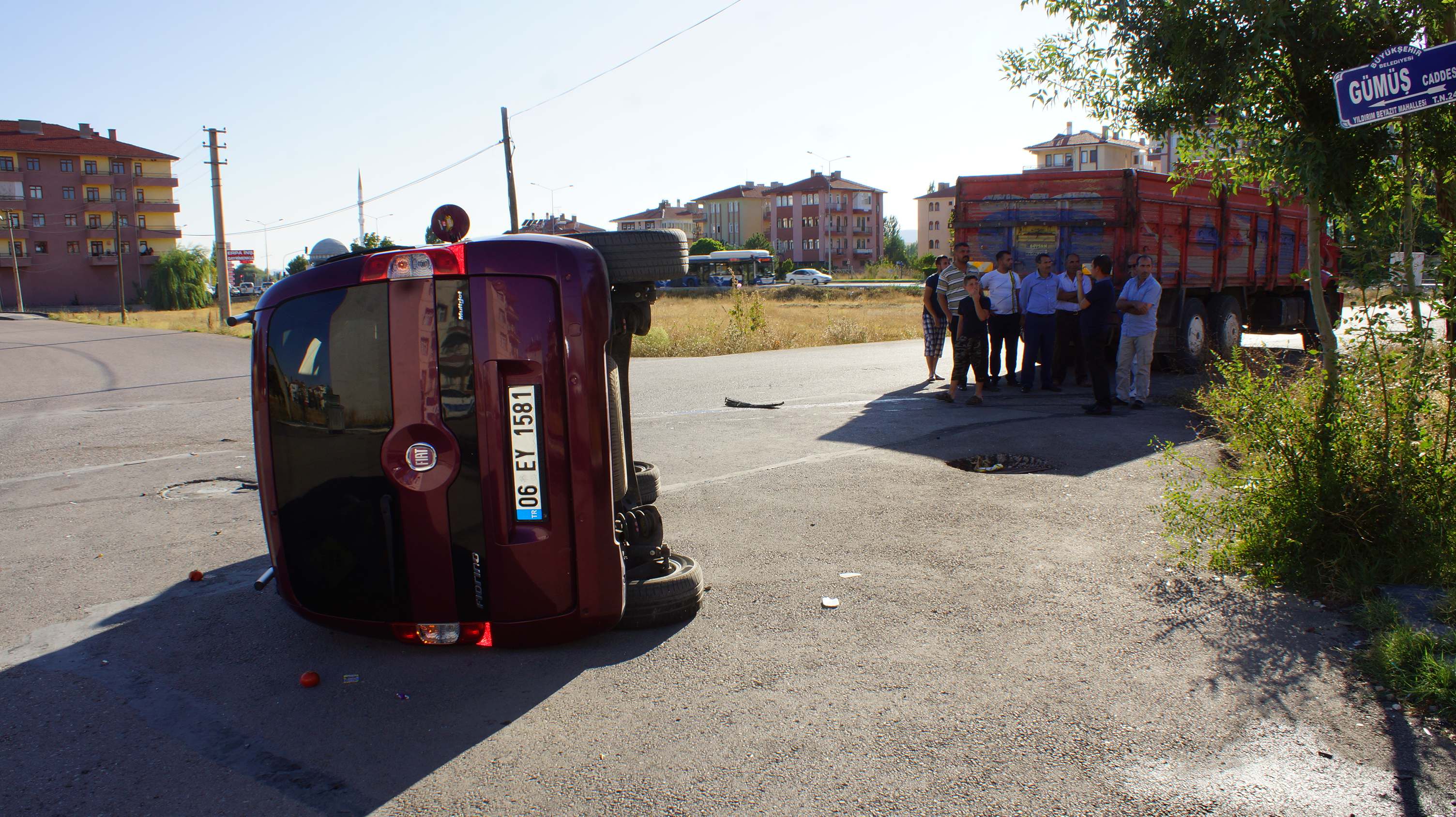Trafik Kazası 4 Yaralı