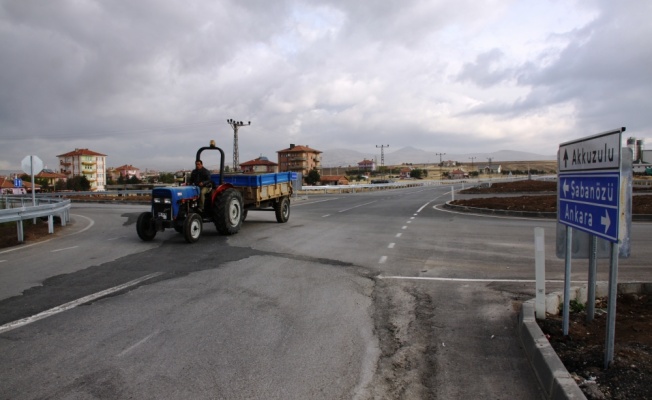 Çubuk'ta Kavşak Çalışmaları Tamamlandı