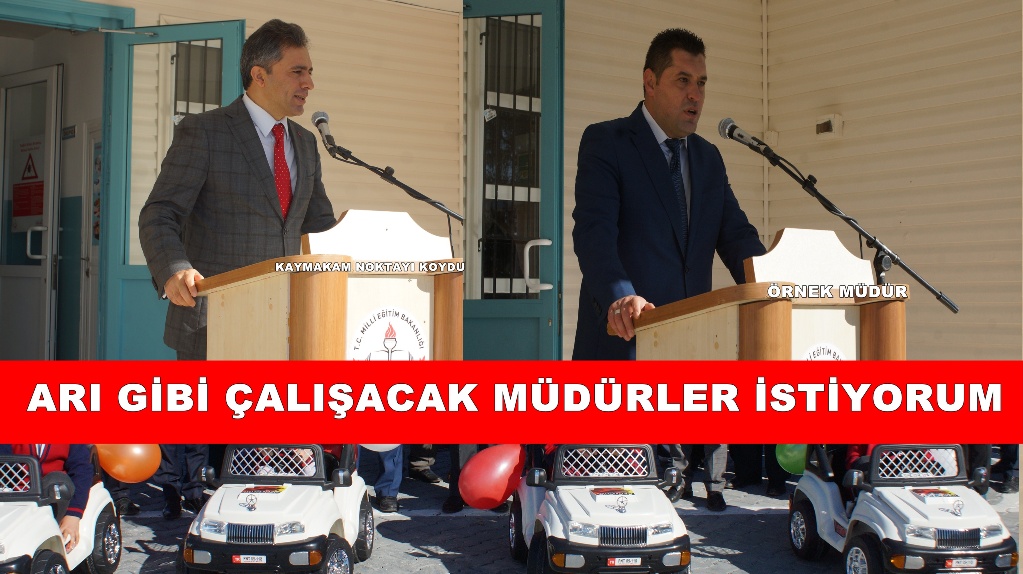 Odasında Oturan Eğitimden ve Öğretimden Başka İşlerle Uğraşan Müdür İstemiyoruz